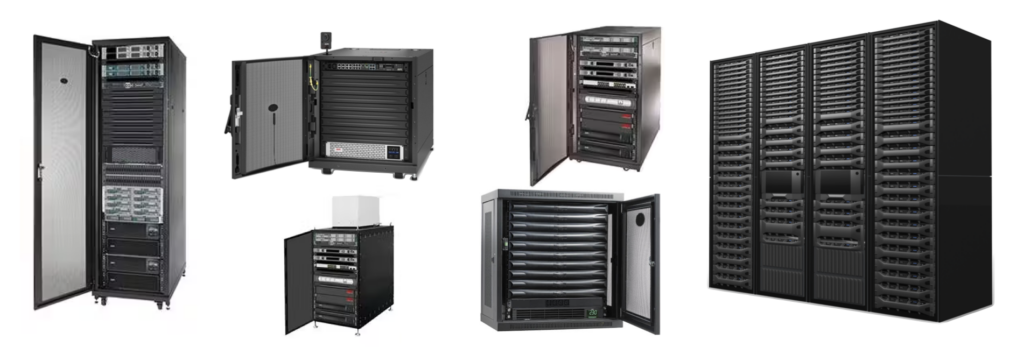 Examples of various micro data center (MDC) configurations.